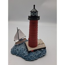 Harbour Lights Kenosha Wisconsin Lighthouse 298 Limited Edition Figurine COA picture