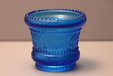 Vintage Blue Holly and Berry Toothpick Holder picture