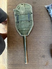 Original WWII Ames 1944 US Army Folding Shovel & Cover vintage picture