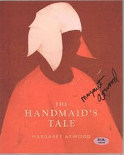 Margaret Atwood The Handmaid's Tale Signed 8x10 Photo PSA DNA Authentic COA *98 picture