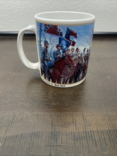 Vintage Mort  Kunstler “The Review At Moss Neck” Mug Henriksen Coffee Mug picture