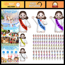 105 Pcs Mini Jesus Figurines - Tiny Religious Statues for Crafts & Decor picture