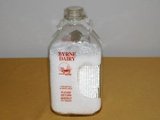 VINTAGE BYRNE DAIRY 1/2 HALF GALLON MILK BOTTLE picture