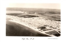 Vintage Postcard Sept Iles P Q Canada Aerial View Harbor Town picture
