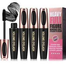 3 Pack 4D Silk Fiber Lash Mascara, Waterproof Smudge-proof Thickening Lengthenin picture