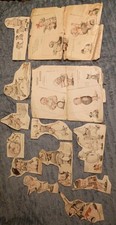 Vintage WWI Ephemera Lot 1910s - 13pc C.H. Twelvetrees 'Some Babies' & Military picture