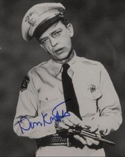REPRINT - DON KNOTTS RP PRINTED SIGNATURE / AUTOGRAPH REPRINT 8x10 Photo picture