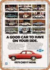 METAL SIGN - 1979 Chevy Nova Police Car Vintage Ad picture