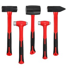 C&T 5-Piece Hammer Set, 16oz Ball Peen Hammer | 32oz Ball Peen Hammer | 32oz ... picture