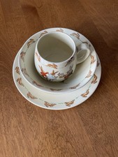 Royal Doulton Bunnykins 3-Piece Set, Vintage 1930-1950’s - “A” Back stamp -Rare picture