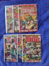 Gunhawks #1-7 Complete Run Marvel  1972-1973 - VG/FN 5.0 to VF 8.0 condition  picture
