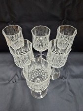 Vintage Cristal D'Arques-Durand Wine Glasses picture