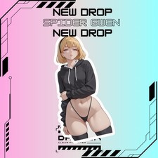 Spider-Gwen | Marvel |Anime Girl Waifu Sticker Decal Glossy Goth picture