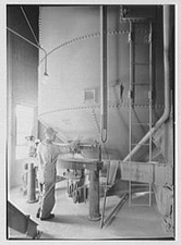 Photo:Shakopee Minnesota Rahr Malting Co 1900s Elevator Top Floor Scales picture