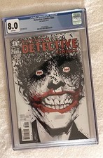 Detective Comics #880 CGC 8.0 WP Jock Joker Cover Batman 2011 FIRST PRINT Snyder picture