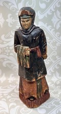 Hand Carved Wooden Devotional Sculpture Santo Bulto picture