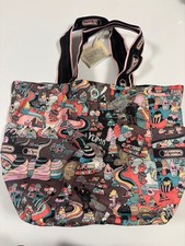 LeSportsac Artist Collaboration Large Tote Bag Colorful Sweets Print picture