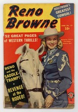 Reno Browne, Hollywood's Greatest Cowgirl #51 GD- 1.8 1950 picture