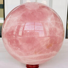 5400g Natural Pink Rose Quartz Sphere Crystal Ball Reiki Healing picture