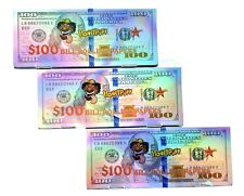 3- Pack $100 dollar bill rolling papers (72 papers) plus Tips picture