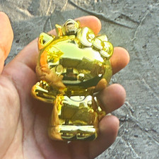 Sanrio Hello Kitty Gold Tone Plastic Figurine, Burger King Exclusive 2026 picture