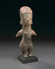 Large Tlatilco Standing Female Figure, Early Preclassic, 1200-900 B.C. RARE  picture