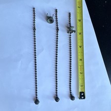 Tiffany studios lamp chain pulls 4x nice patina picture