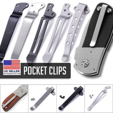 Replacement Pocket Clips for Folding Knives, Cell Phones, Flashlights, & More picture