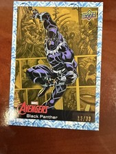 2024 Upper Deck Marvel Avengers Black Panther Parallel Limited #15 13/33 picture
