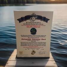 U.S.M.C. / MARINE SQUADRON - VMU-4 / DISTINGUISHED ACHIEVEMENT AWARD picture