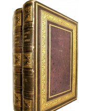 Antique 1846 A History of The Holy Bible Complete Set of 2 Vol. 27.5×20cm F/S picture