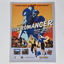 Tech Romancer Sega Dreamcast Capcom Unleashed Print Ad/Poster Promo Art picture