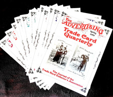 30x Copies - Advertising Trade Card Quarterly journal back issues ATCQ MAGAZINES picture