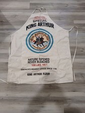KING ARTHUR Flour Advertising Apron Adult, Flour Sack, Sands Taylor Wood picture