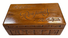 DON THOMAS SAN VICENTE LARGE WOODEN STORE DISPLAY CIGAR BOX RARE HTF CUBA picture