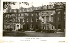 Edinburgh Hotel Roxburghe Hotel c1920s-30s Vintage Postcard picture