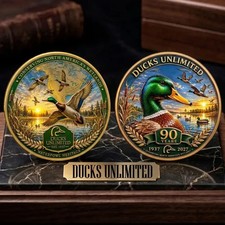 Ducks Unlimited 90th Anniversary 1937-2027 Commemorative Coin picture