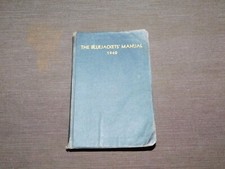 VINTAGE WWII NAVY SAILOR BLUE JACKET 1940 THE BLUEJACKETS' MANUAL picture