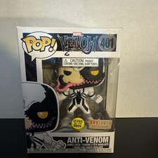 Funko Pop Marvel - Anti-Venom (Eddie Brock) Glow GITD Boxlunch Excl. #401 picture
