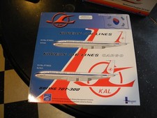 Collector Find, Inflight 1 200 BOEING 707 KOREAN AIR, 1st ED, ONLY 180 PRODUCED picture