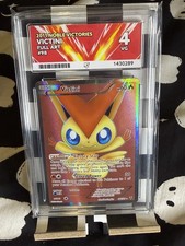 Pokémon TCG Victini Full Art Ultra Rare Card Noble Victories 98/101 Ace 4 POP 1 picture