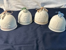 Vintage Lladro Seasons Bells 🔔 Spring, Summer, Fall, Winter Spanish Porcelain picture