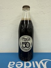 RARE Vintage 1976 Coca Cola 50th Anniversary Mexico Mexican Edition Coke Bottle picture