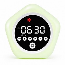 New Kids OK To Wake Clock Sleep Trainer Toddler Night Light Color Changing Timer picture