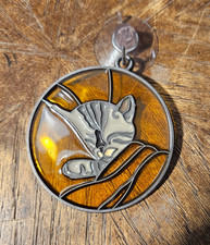 Chessie System Railroad Cat Suncatcher 3.25