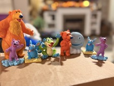 VINTAGE 1990’s BEAR IN THE BIG BLUE HOUSE PVC FIGURES RARE LOT OF 8 picture