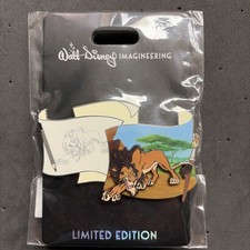 Disney MOG WDI Off The Page Animation Villains Scar The Lion King LE 300 Pin picture