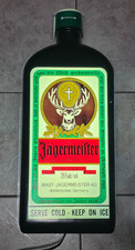 Jagermeister Light Up Bottle Bar Sign 24x10 – WORKING – Man Cave Bar Display picture