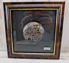 VTg Zadok Arts Israel Sterling Silver Jerusalem Wall Plaque Art Rotem picture