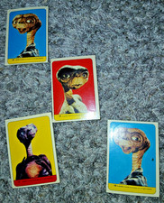 E.T. EXTRA TERRESTRIAL © 1982 Topps Complete 12 ET Sticker Card Set (Sealed Set) picture